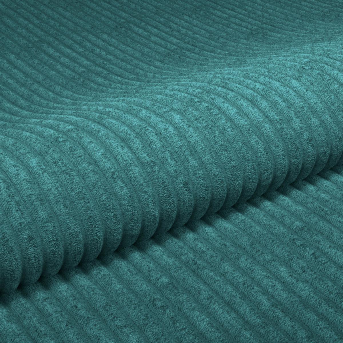 Colţar ALEX - albastru deschis, Modern, textil (246/88cm) - Modern Living