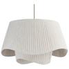 HÄNGLAMPA GABRIELE - beige, Modern, metall/textil (50/50/120cm) - Mömax