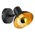 LED-Strahler Goldy, max. 4 Watt - Goldfarben/Schwarz, LIFESTYLE, Metall (12/15,2/12,1cm) LED-Strahler Goldy, max. 4 Watt - Goldfarben/Schwarz, LIFESTYLE, Metall (12/15,2/12,1cm)