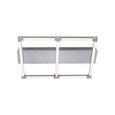 LED-Deckenleuchte Anne max. 20 Watt - Silberfarben, Kunststoff/Metall (57,8/54,2/7cm) LED-Deckenleuchte Anne max. 20 Watt - Silberfarben, Kunststoff/Metall (57,8/54,2/7cm)