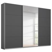 Dulap cu uși culisante MIAMI - gri, Modern, material pe bază de lemn (271/229/62cm)