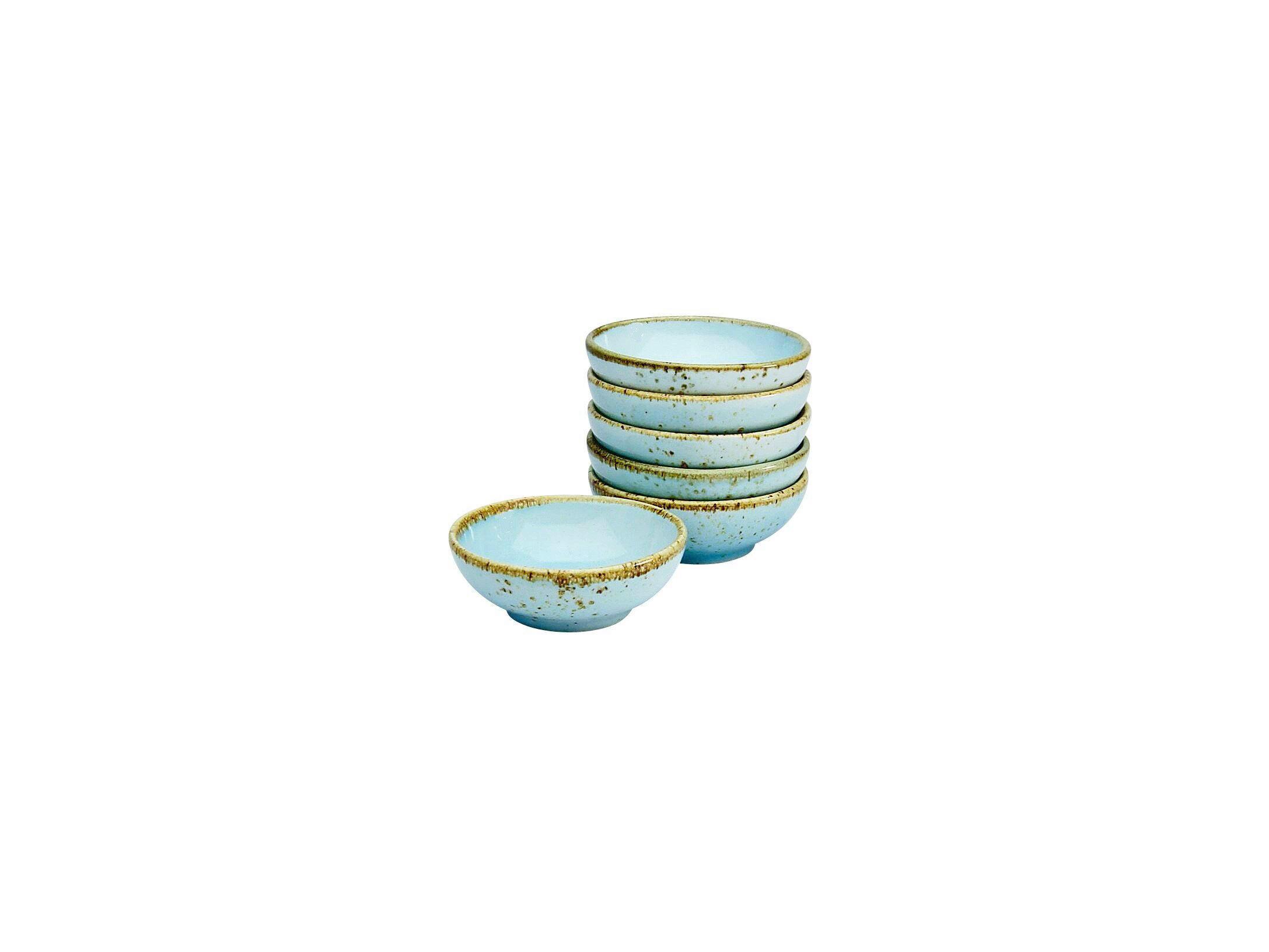 Set Skodelic Za Omake Lightblue, 6-Delni - pastelno modra, Trend, keramika (8cm) - Creatable