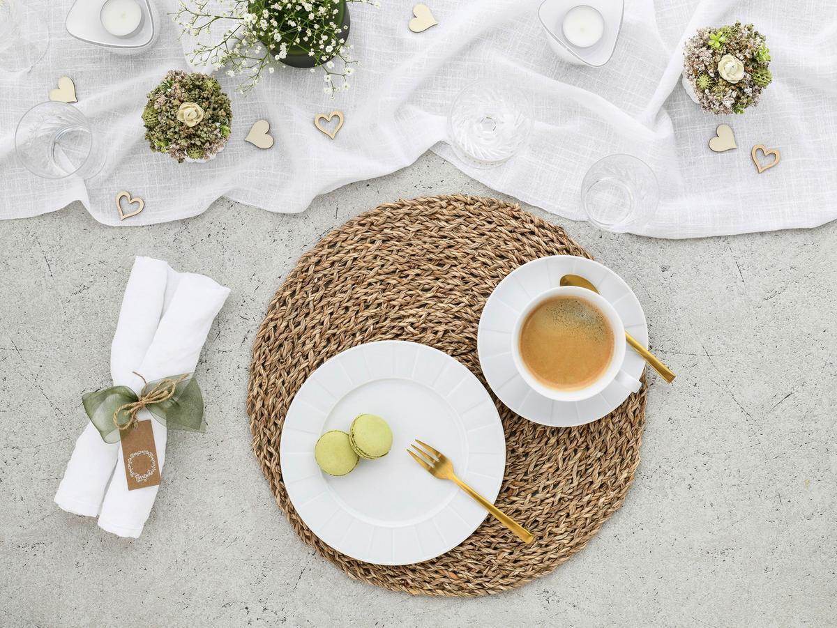 Kavni Servis Barcelona, 18-Delni - bela, Basics, keramika - Creatable