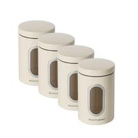 Ételtároló Készlet Vorratsdosen Set - krémszínű, Basics, fém (11cm) - Echtwerk