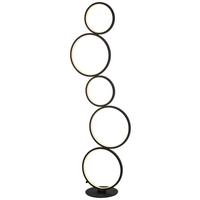 LED-Stehleuchte Javier in Schwarz max. 37 Watt - Schwarz, Modern, Kunststoff/Metall (36/115cm) - Mömax