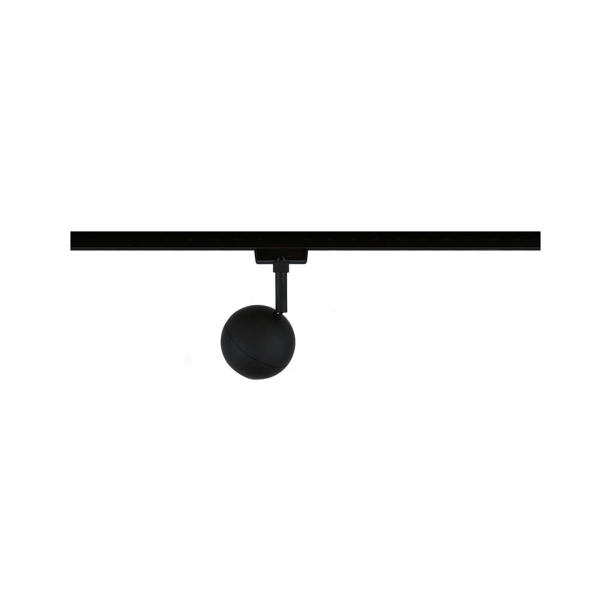 Schienensystem-Strahler Urail Tup Schwarz max. 10 Watt - Schwarz, Design, Metall (8,0/15,9cm) - Paulmann