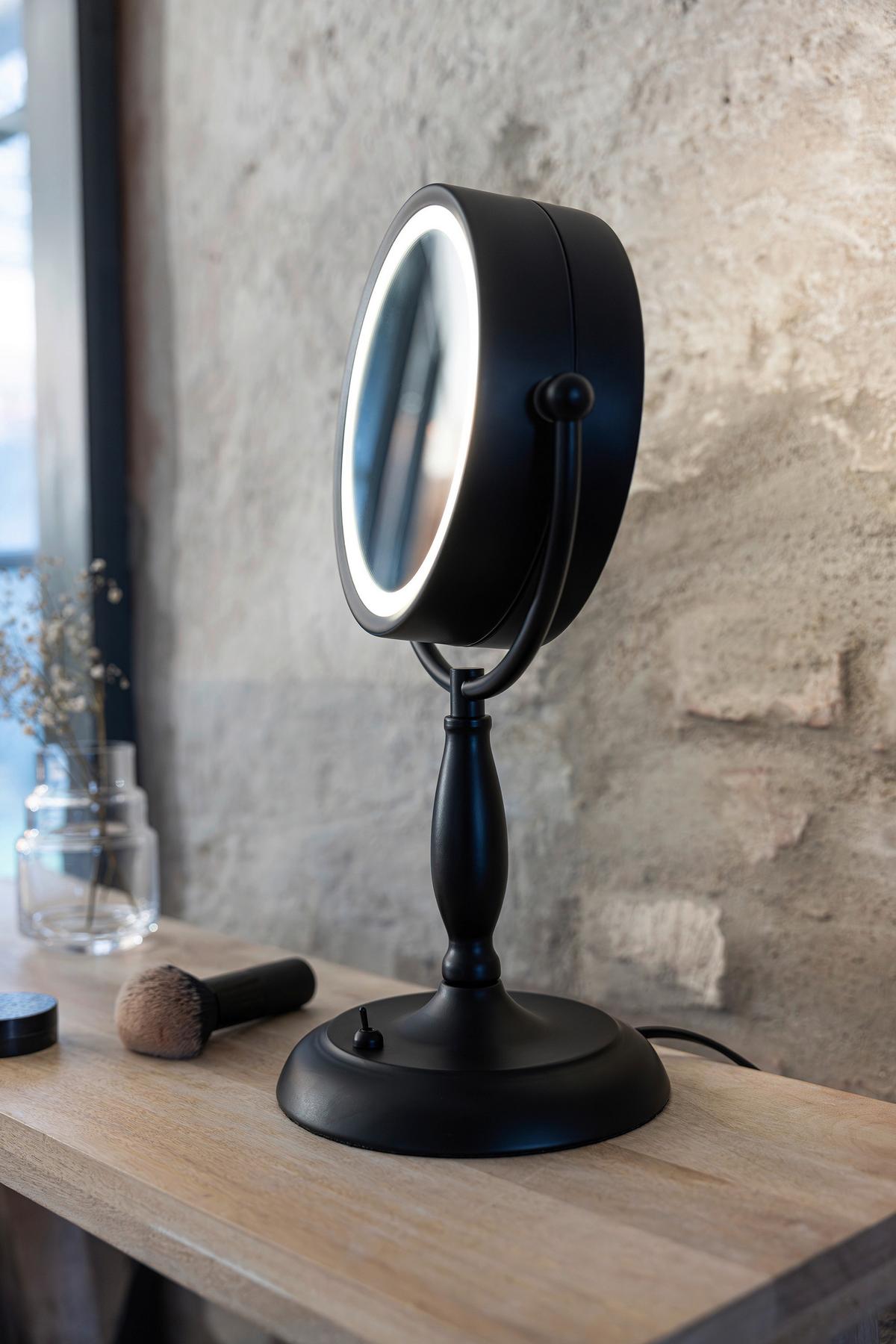 Tischleuchte Face max. 40 Watt - Schwarz, Basics, Metall (16/21,5/36cm) - Markslöjd