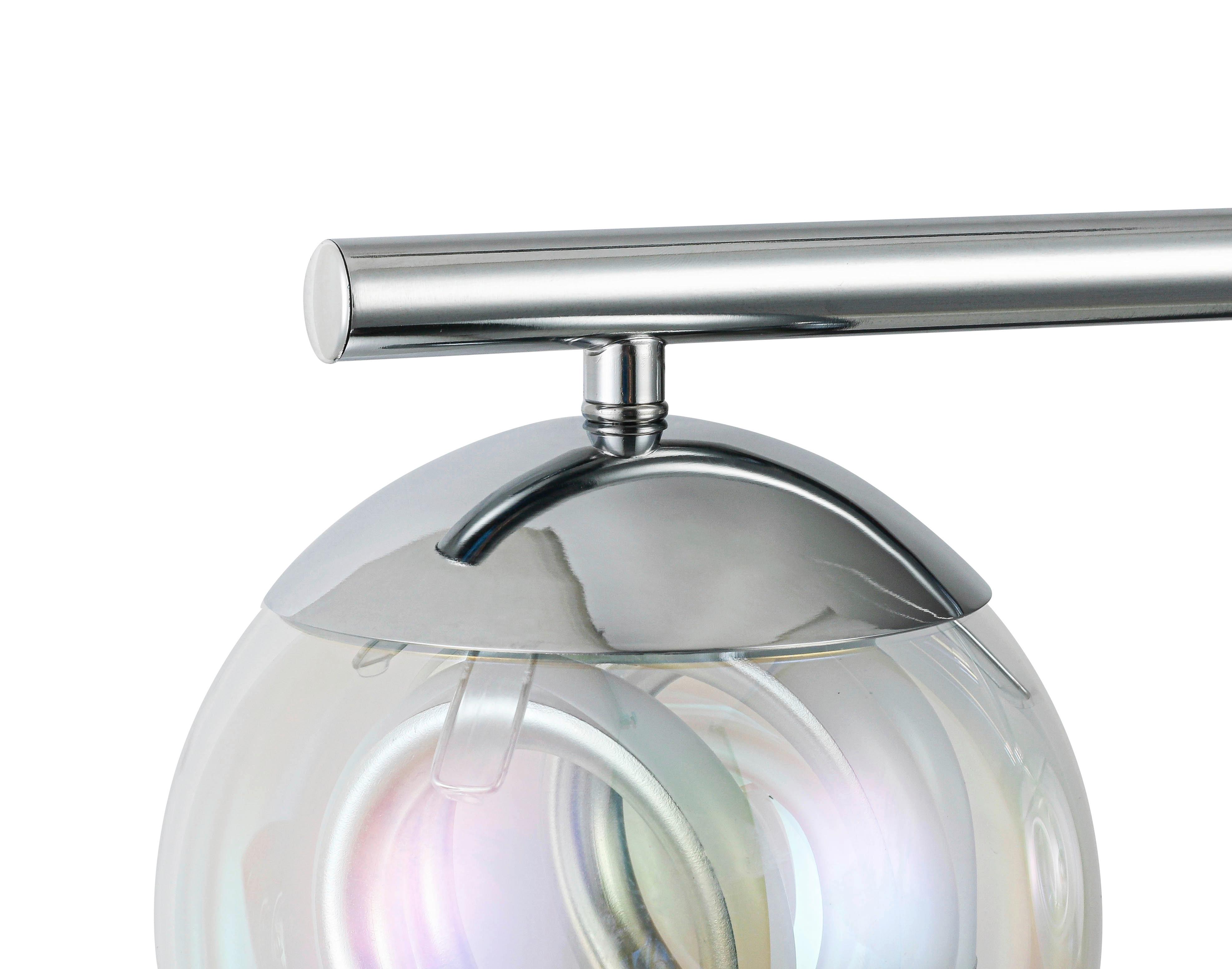 LED-HÄNGLAMPA MODERNI - pärlemor/kromfärg, Modern, metall/glas (75/15/120cm) - Mömax