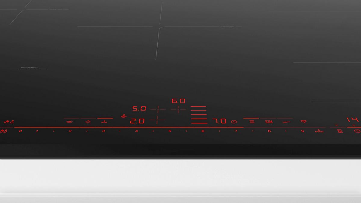 Induktionskochfeld PXV895DV5E - Schwarz, MODERN, Glas (81,6/5,1/52,7cm) - Bosch