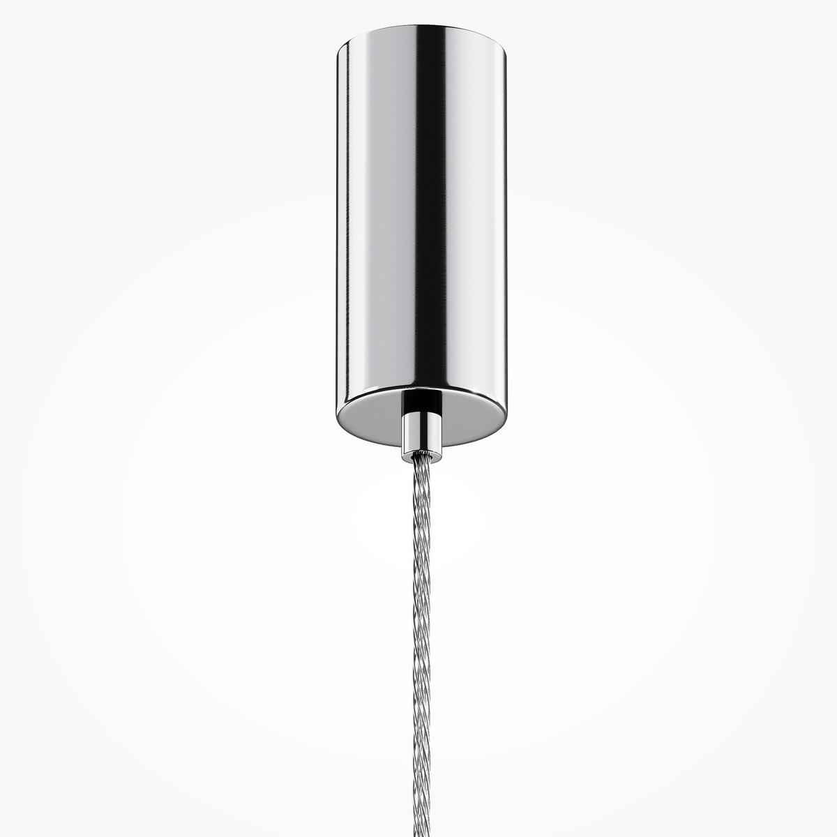 Pendelleuchte Mod272pl-L12ch3k - Chromfarben, Design, Metall (8/384cm) - MAYTONI