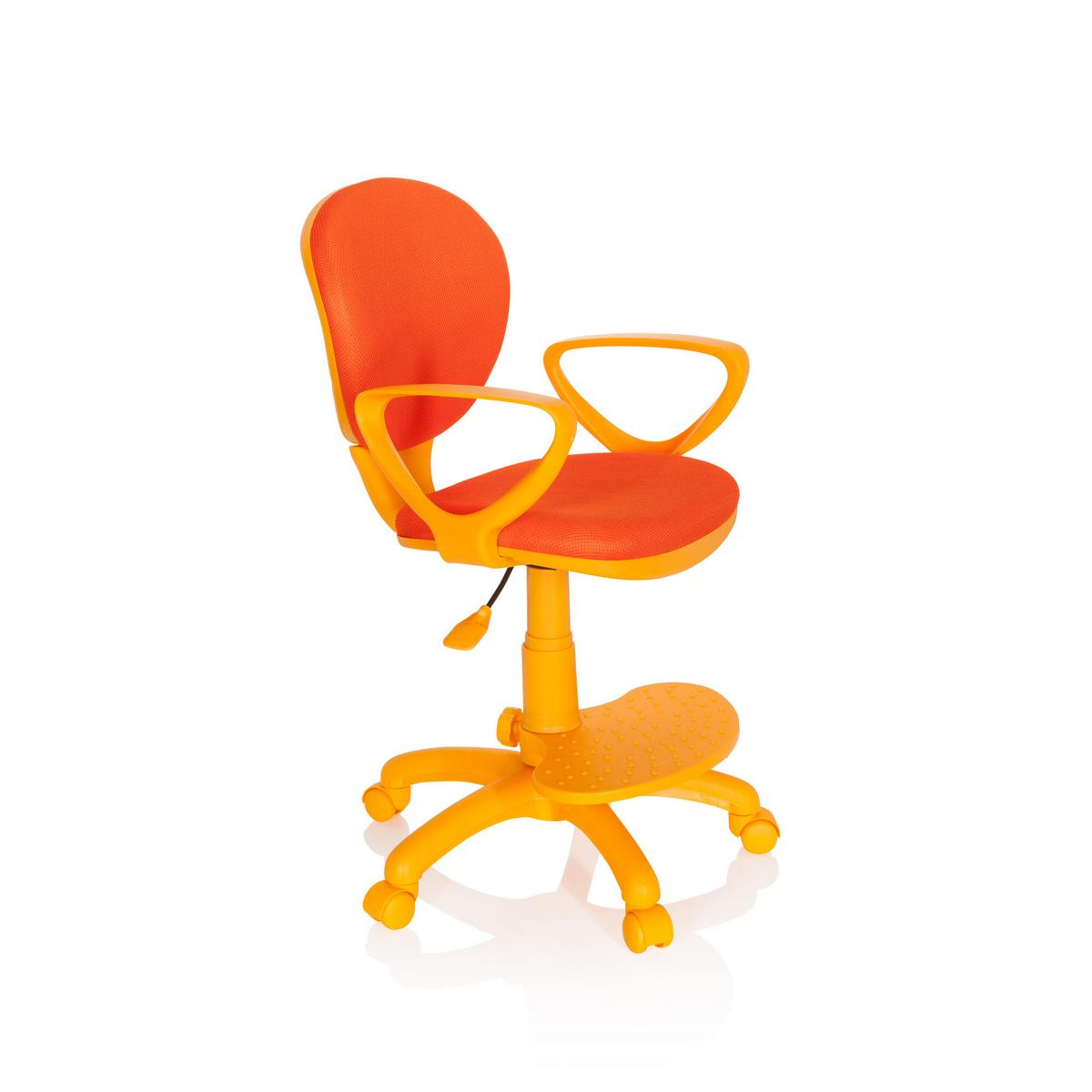 Otroški Vrtljivi Stol Colour, Oranžna - oranžna, Basics, umetna masa (53/83-95/51cm) - MID.YOU