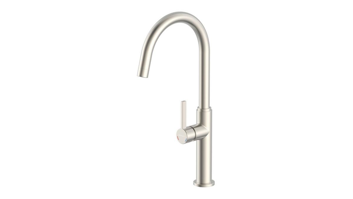 Küchenarmatur Sistant Glasglow in Edelstahl - Edelstahlfarben, Basics, Metall (41cm) - Sistant