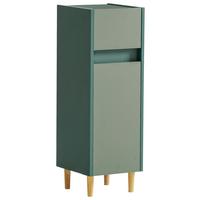 Unterschrank Lovis Dunkelgrün - Waldgrün/Eschefarben, MODERN, Holzwerkstoff (30,2/90,3/33,0cm) - MID.YOU