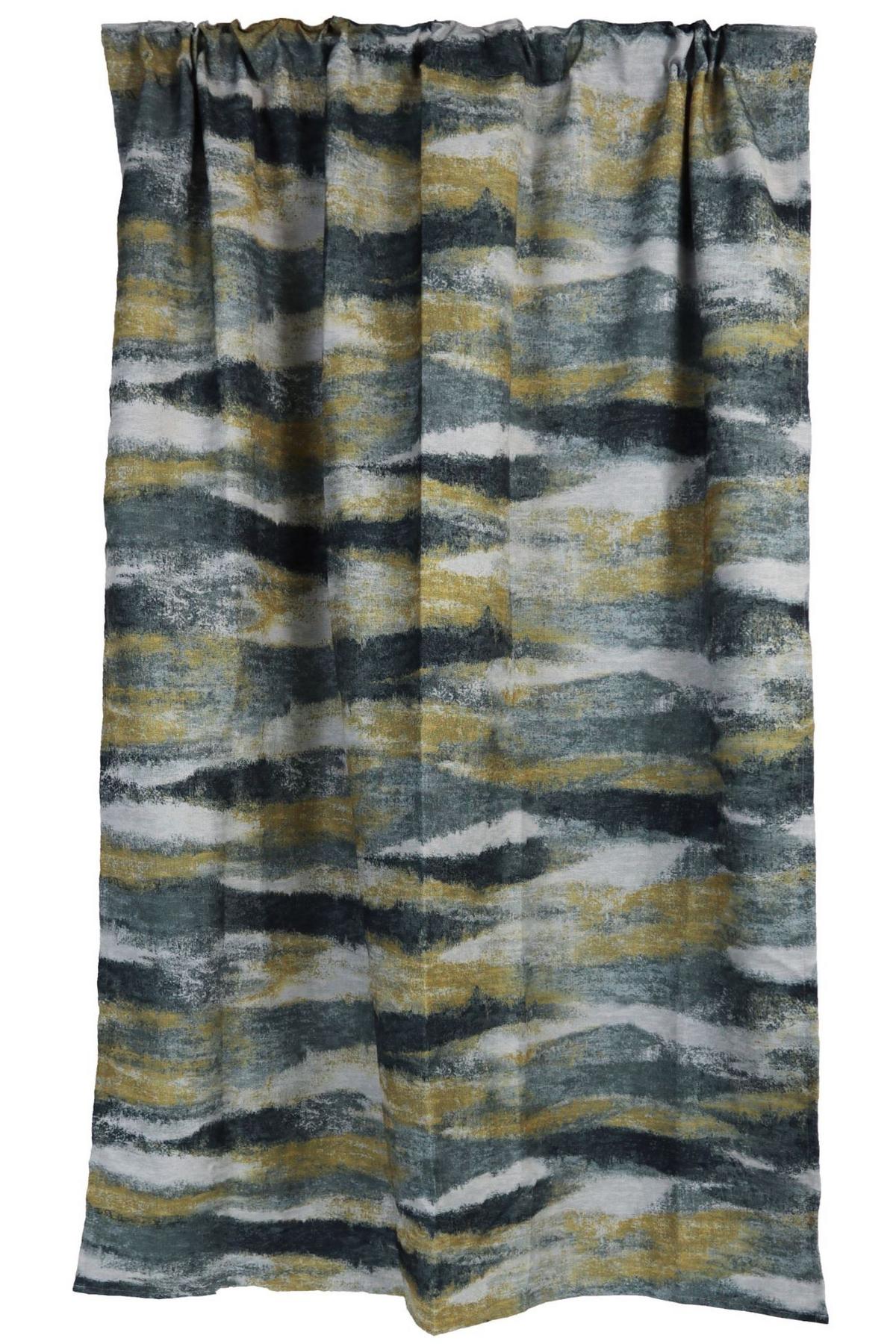 Draperie gata confecționată Cascada - gri, textil (140/240cm)