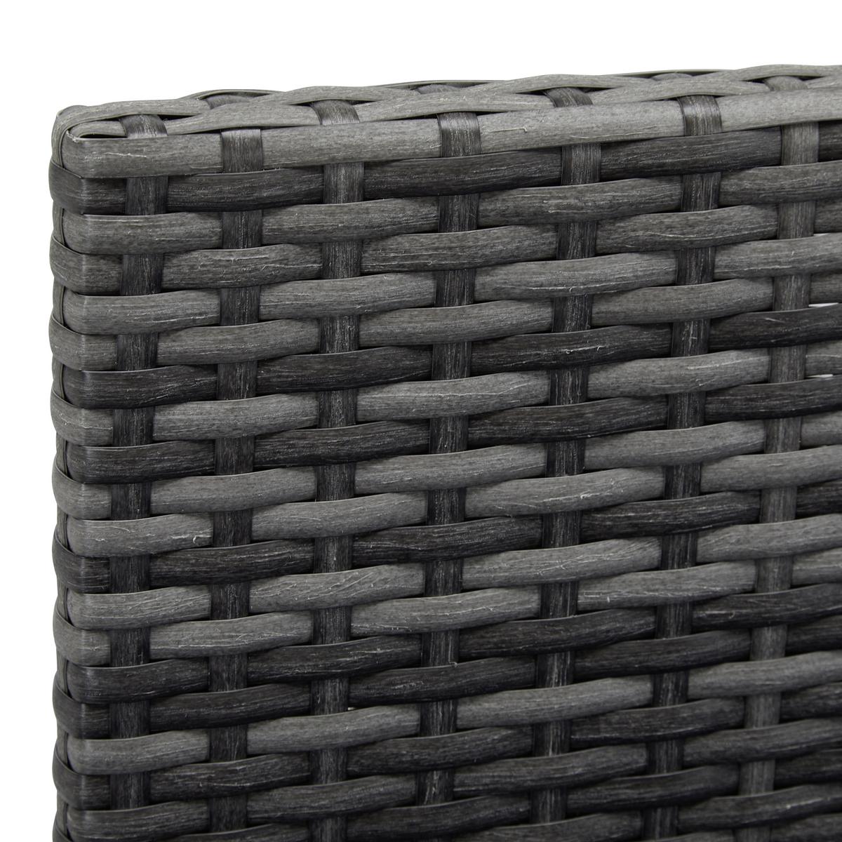 Gartenliege Antonella Blau Kunststoff/Metall/Textil - Dunkelblau, MODERN, Kunststoff/Textil (219/81/70cm) - Bessagi Garden