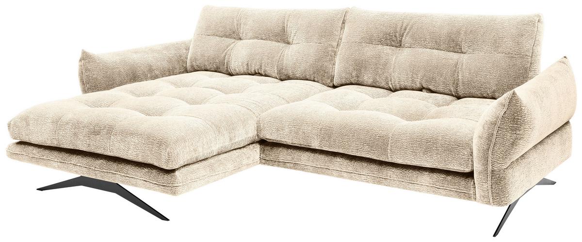 Coltar BAXTER - bej, Modern, textil (177/68-87/280cm) - Premium Living