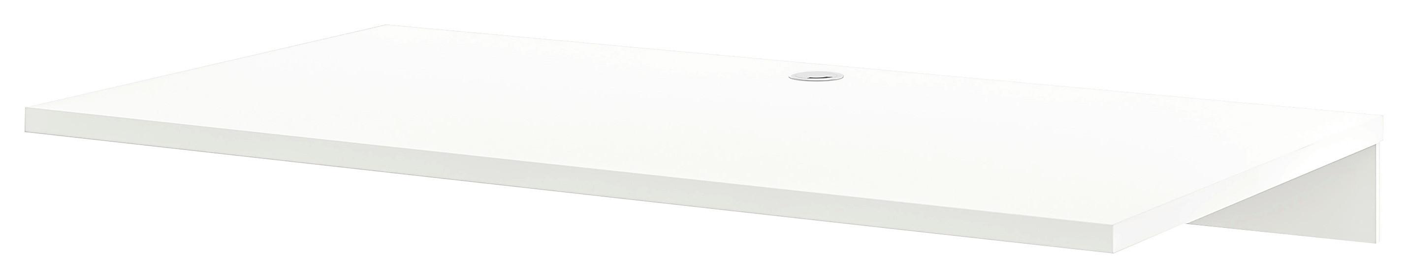 Schreibtischplatte Big Profi Office Weiss - Weiss, Modern, Holzwerkstoff (150/16/80cm) - Mömax
