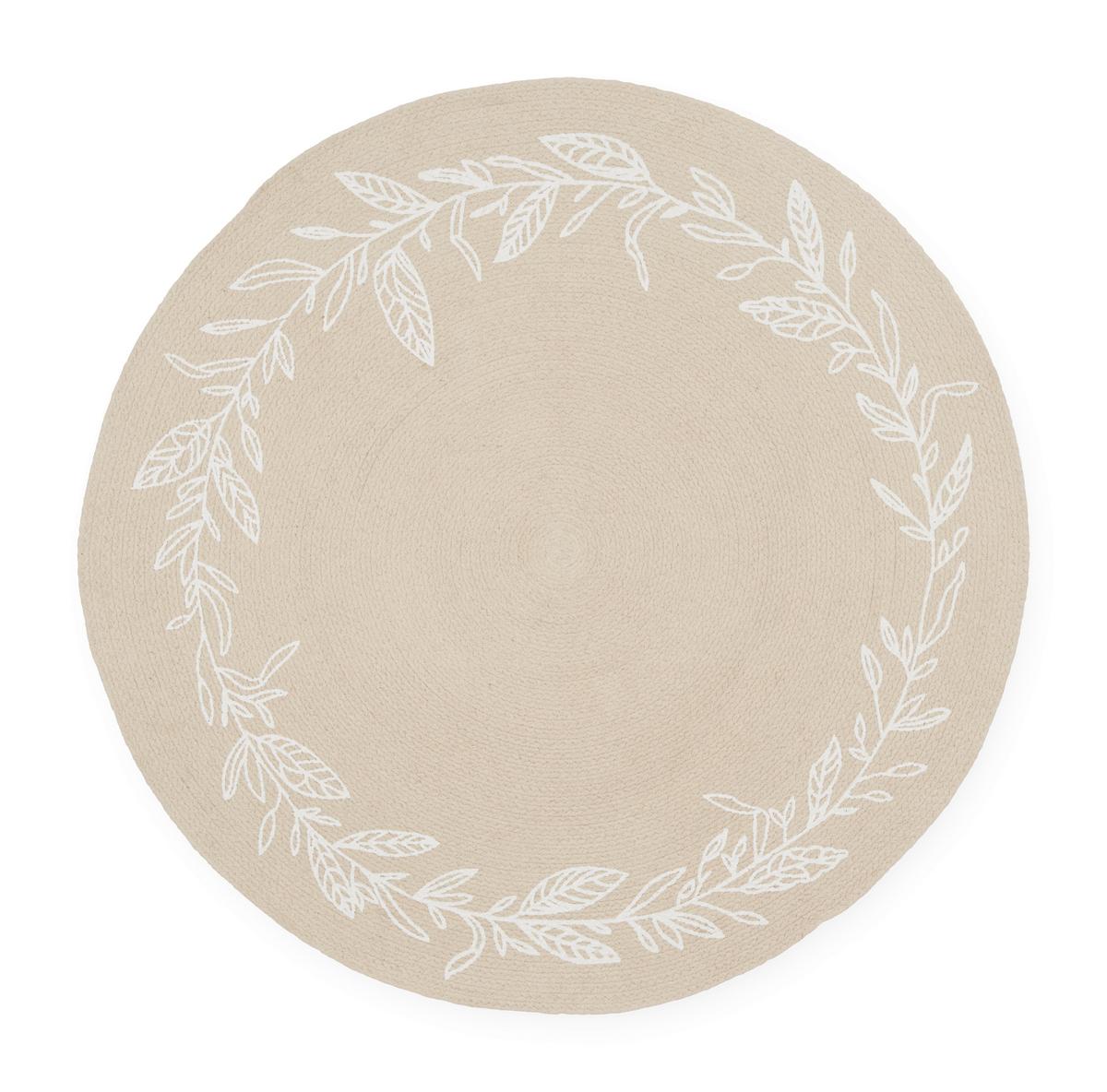 Flachwebeteppich Mila in Hellbraun ca.100cm - Hellbraun, Textil (100cm) - Modern Living