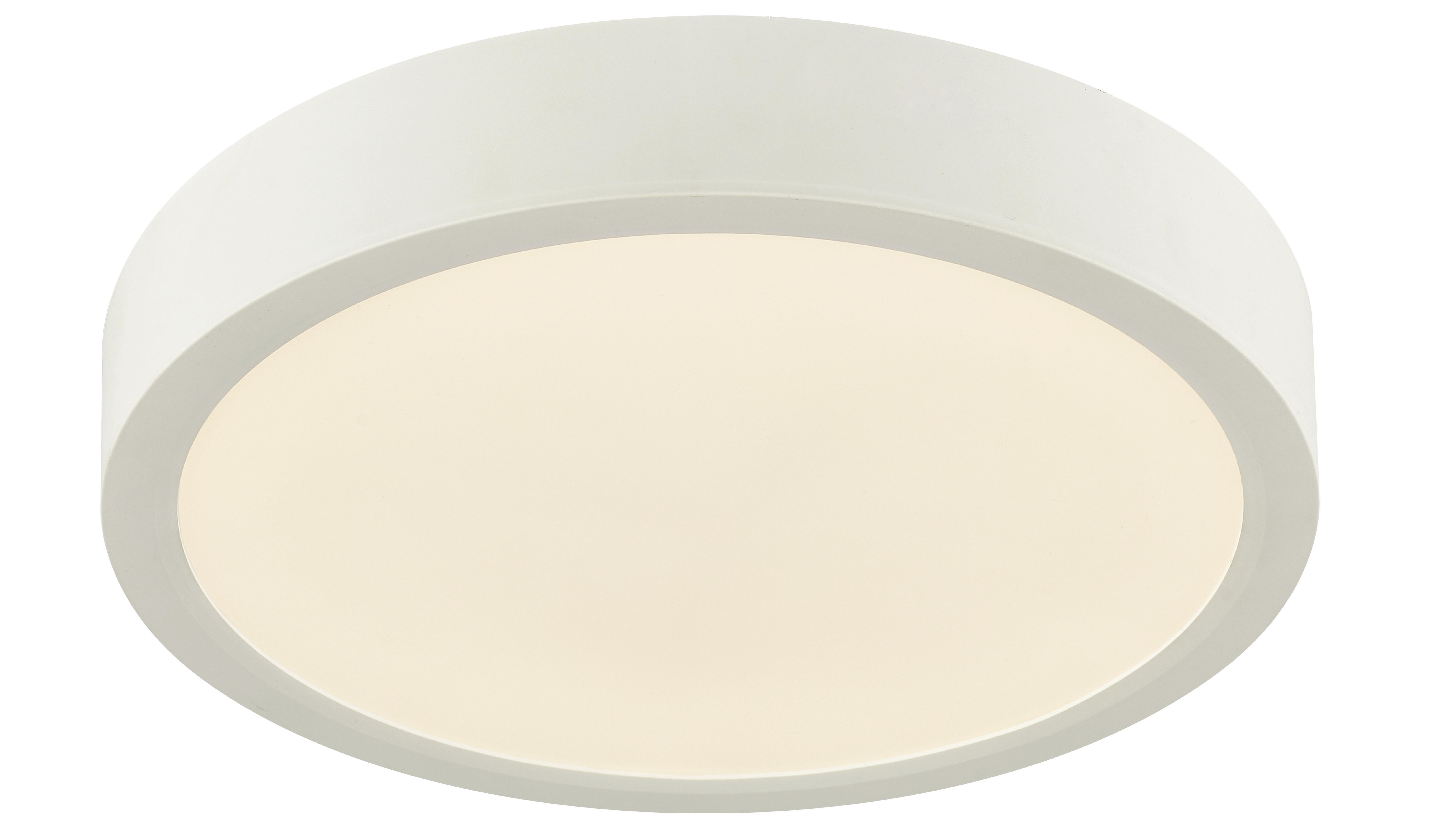 LAMPA SUFITOWA LED STORM - biały, Konventionell, tworzywo sztuczne (22,5/3,6cm) - Boxxx