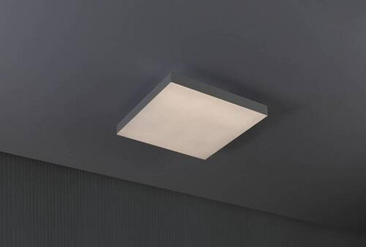 LED-Paneel Verlora Rainbow in Weiß max. 13,2 Watt - Weiß, Basics, Metall (29,5/29,5cm) - Paulmann