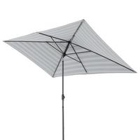 Sonnenschirm Myzone Auto Tilt Anthrazit ca. 300x200cm - Anthrazit/Grau, Basics, Textil/Metall (300/200cm) - Doppler