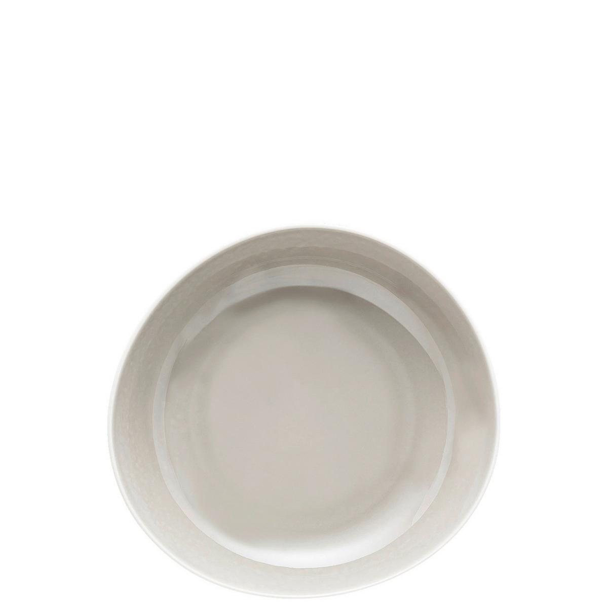 SERWIS OBIADOWO-ŚNIADANIOWY PEARL GREY ROSENTHAL - szary, Basics, ceramika (32/31,7/28,1cm) - Rosenthal