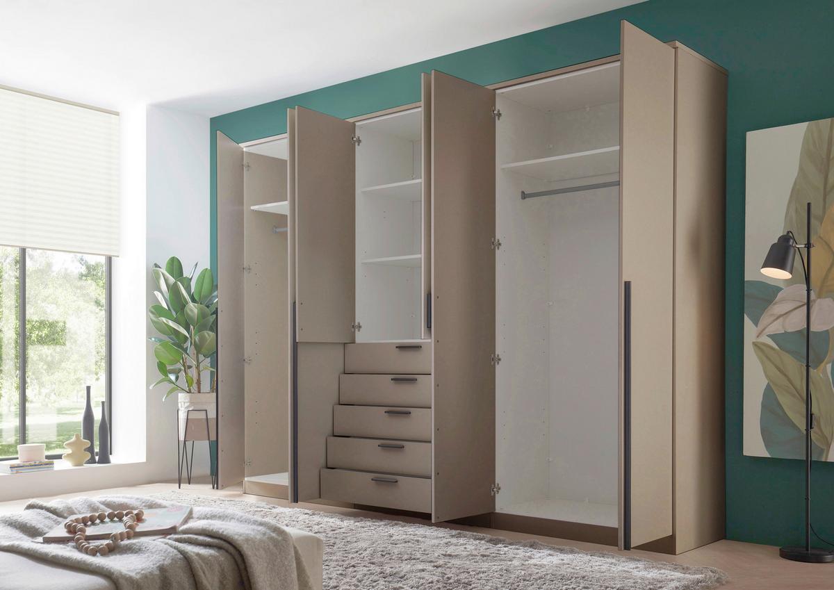 Ormar S Klasičnim Vratima Arnis - kašmir/boje aluminija, Konvencionalno, drvni materijal/plastika (270/210/52cm) - Modern Living