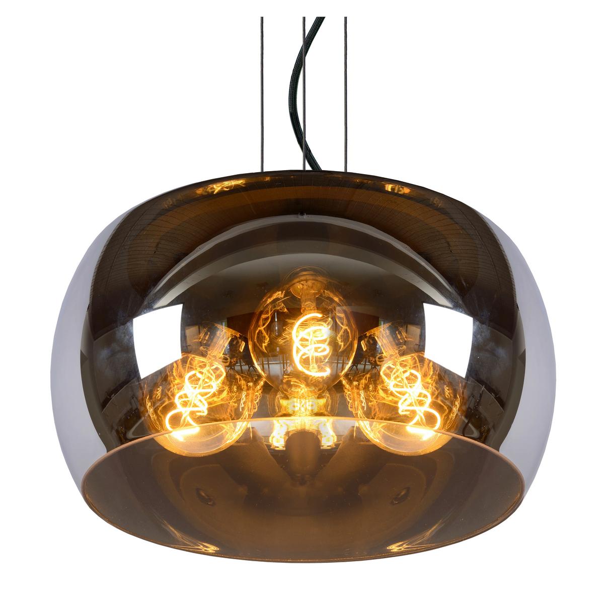 LAMPA ZWIESZANA 45401/40/65 OLIVIA - Design (40/40/156cm) - Lucide