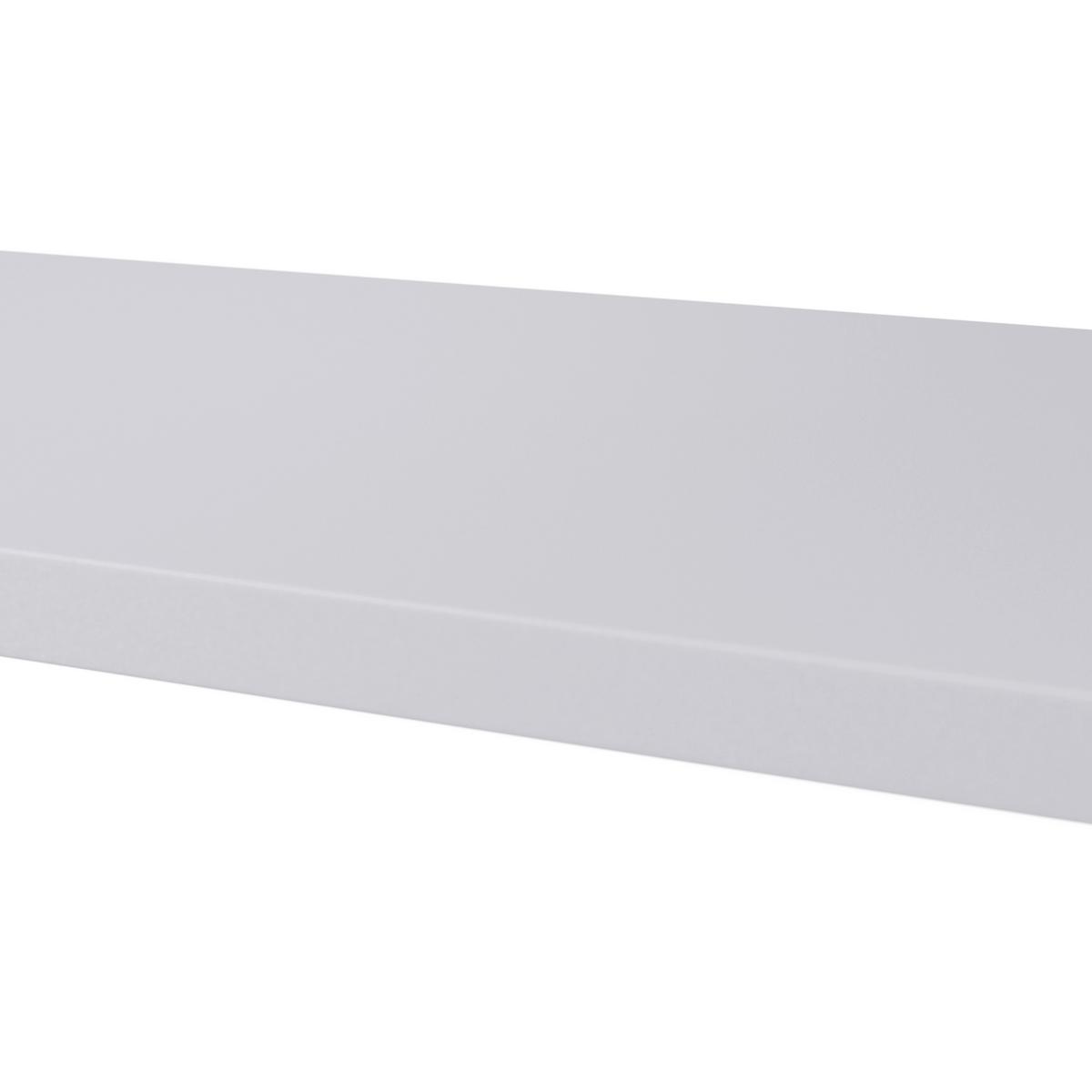 Couchtisch Linea Weiß MDF 110/38/50 CM - Creme/Weiß, MODERN, Holzwerkstoff (110/38/50cm)