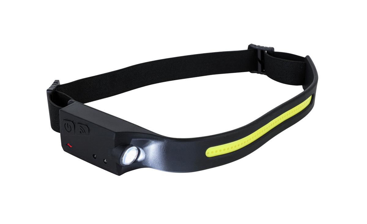 Lanternă de cap Stirni - negru, Modern, plastic (29/2/3,3cm) - Mömax