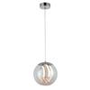 LED-HÄNGLAMPA MODERNI - pärlemor/kromfärg, Modern, metall/glas (78/25/120cm) - Mömax