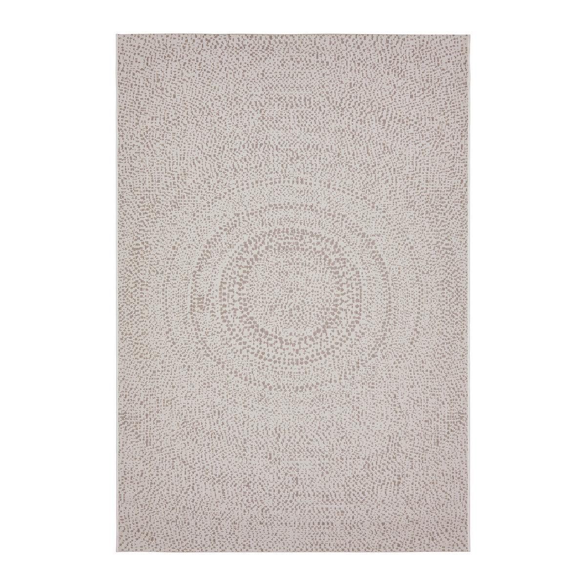 Síkszövött Szőnyeg Noah 160/230 - barna/fehér, Modern, műanyag (160/230cm) - Mömax