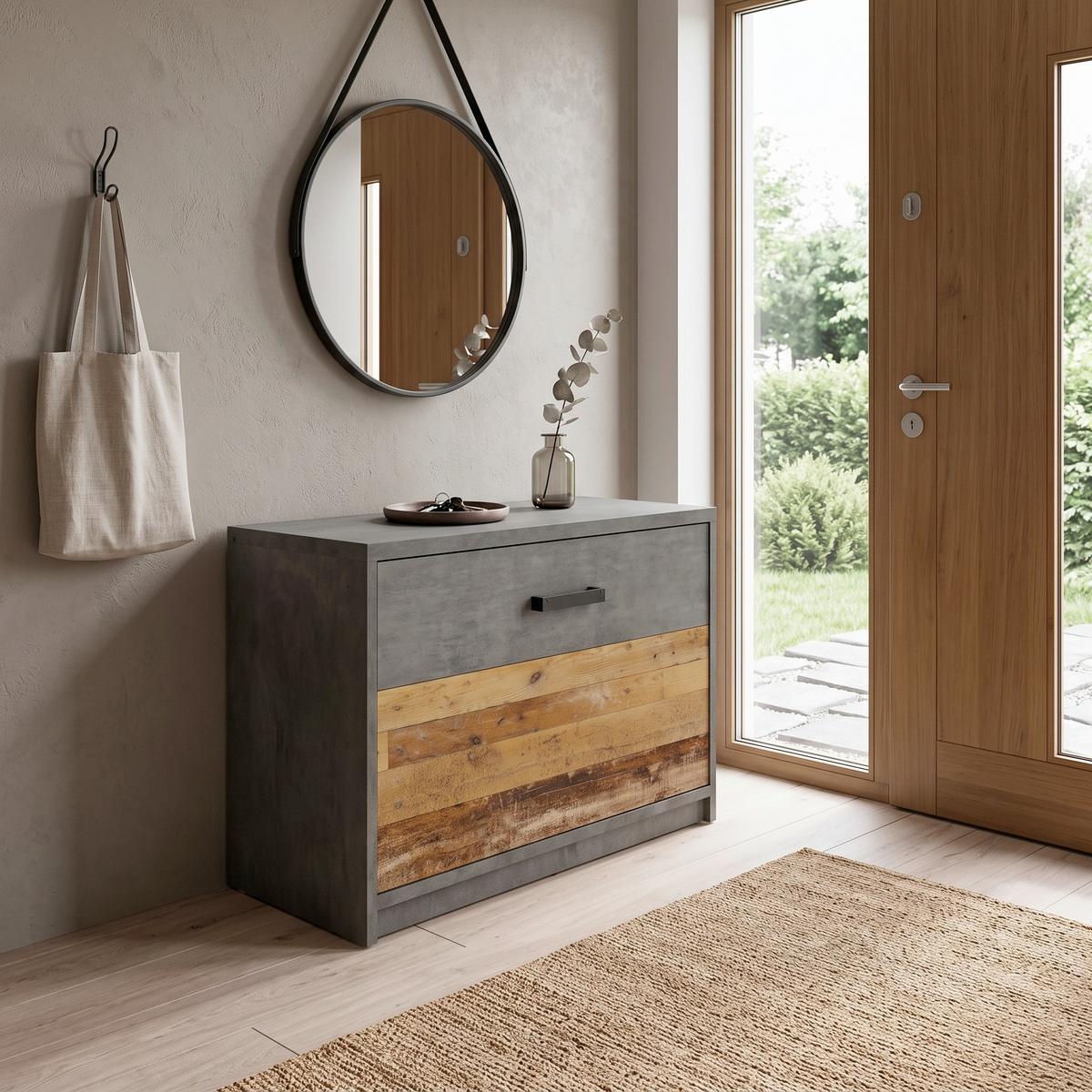 Komoda Perugia - Trend, drvni materijal/plastika (79,9/49,5/34cm) - Modern Living