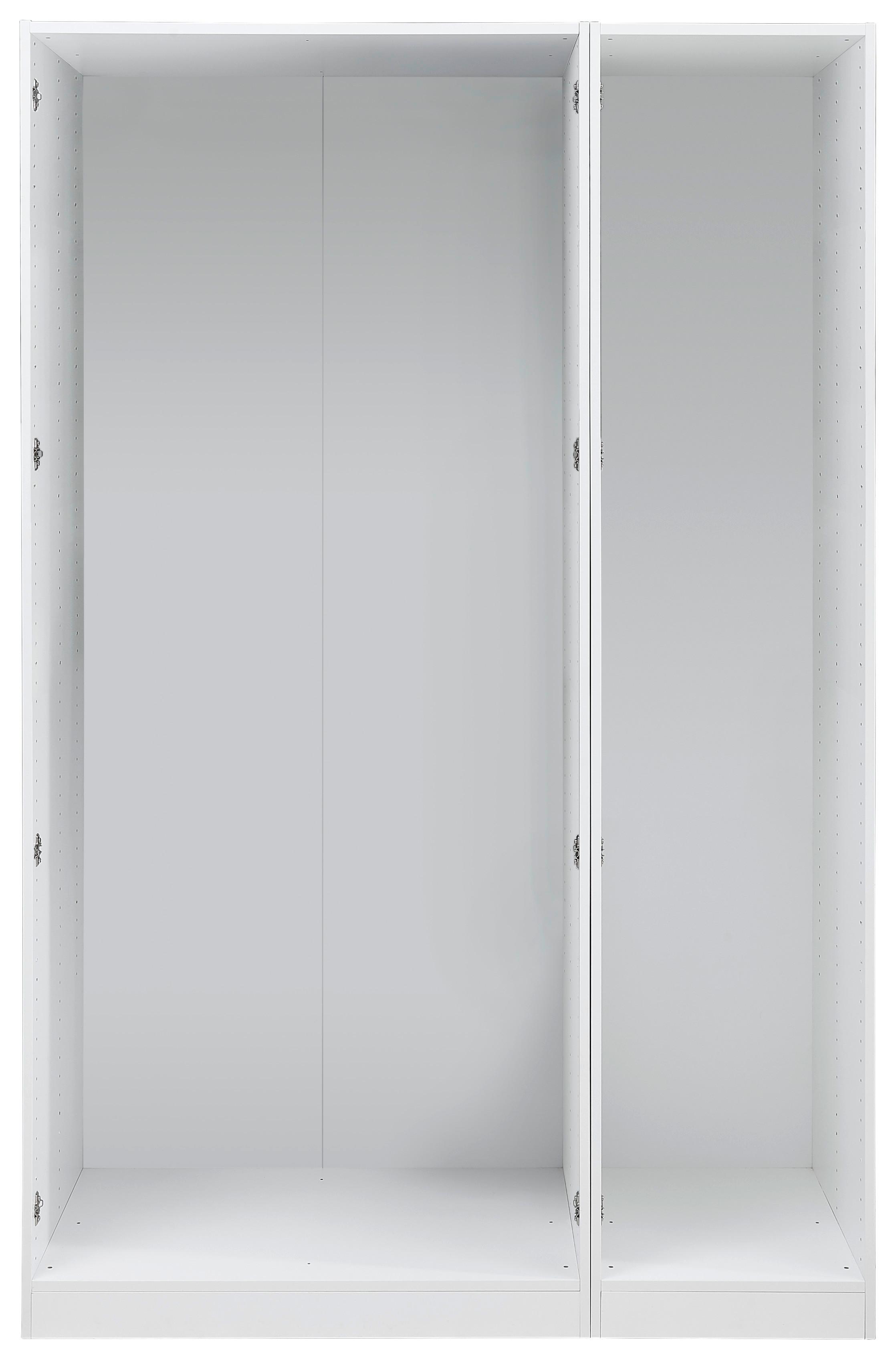 Șifonier Unit - alb, Modern, material pe bază de lemn (136,7/210/58,3cm) - Ondega