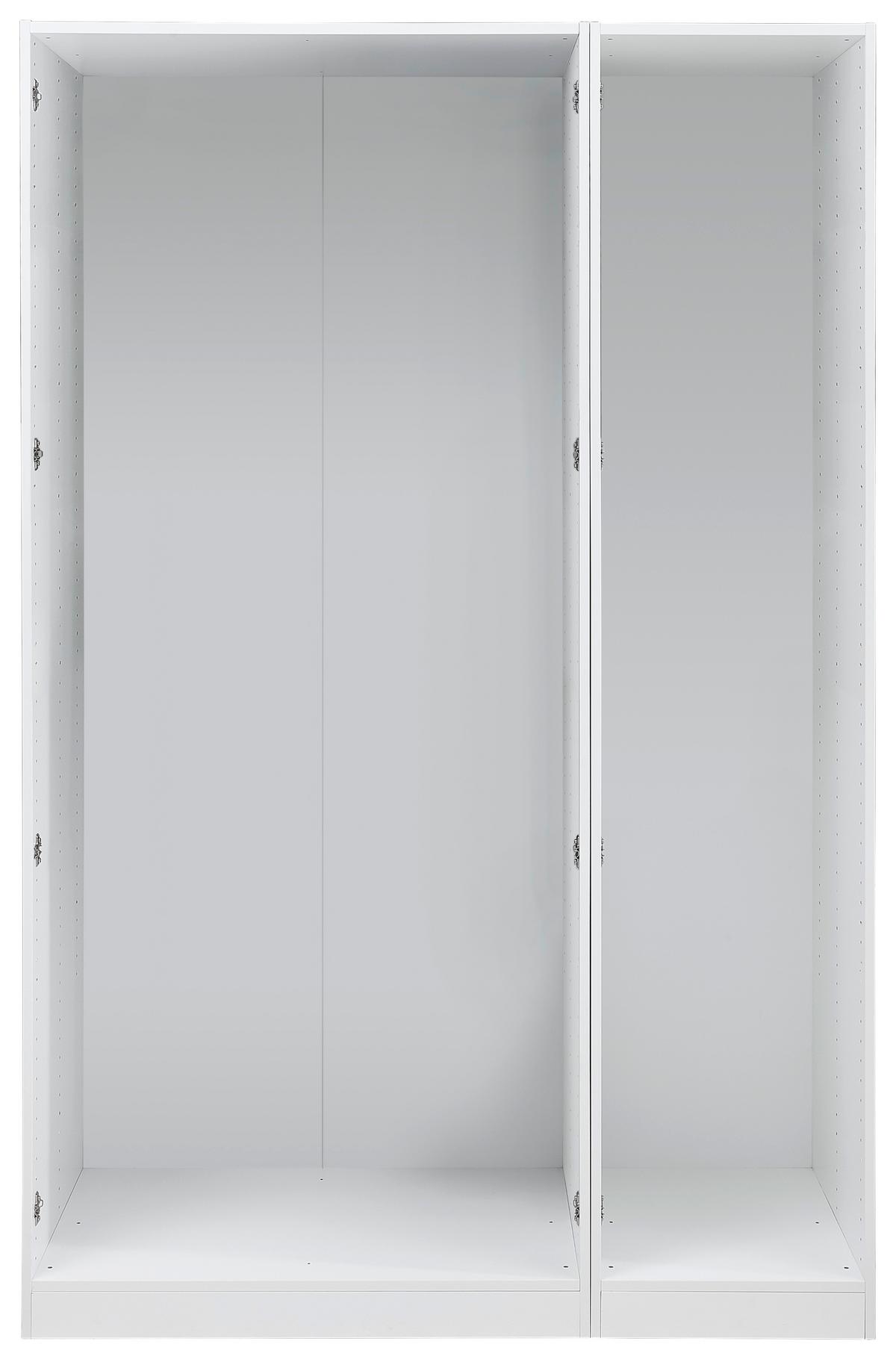 Șifonier Unit - alb, Modern, material pe bază de lemn (136,7/210/58,3cm) - Ondega