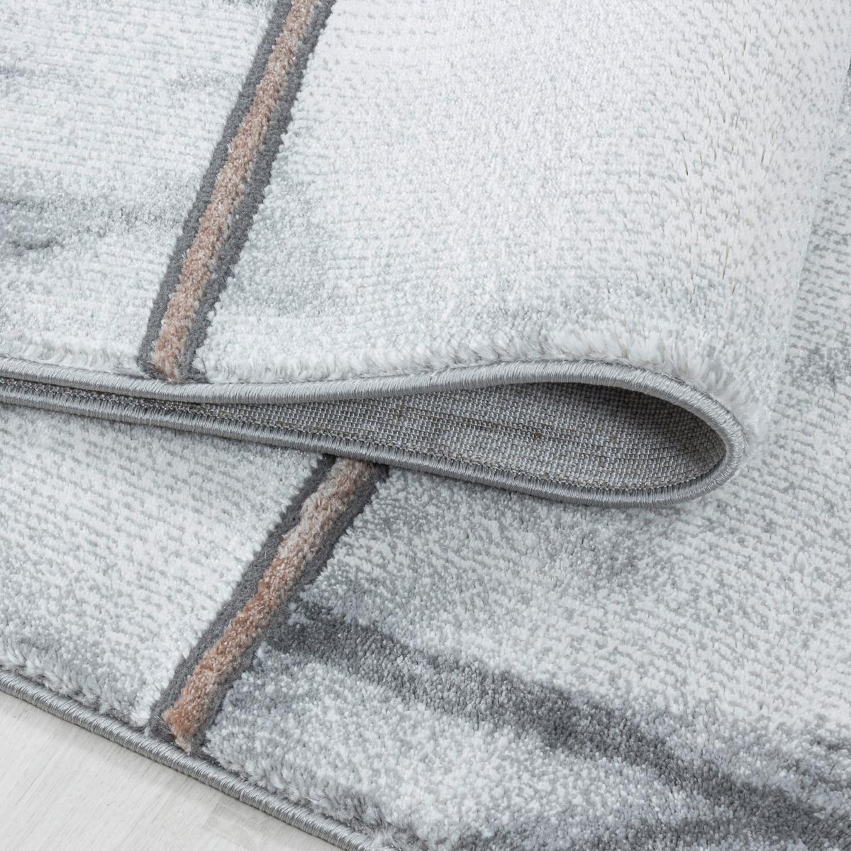 Webteppich Naxos Bronzefarben ca. 160x230cm - Bronzefarben, Design, Textil (160/230cm)