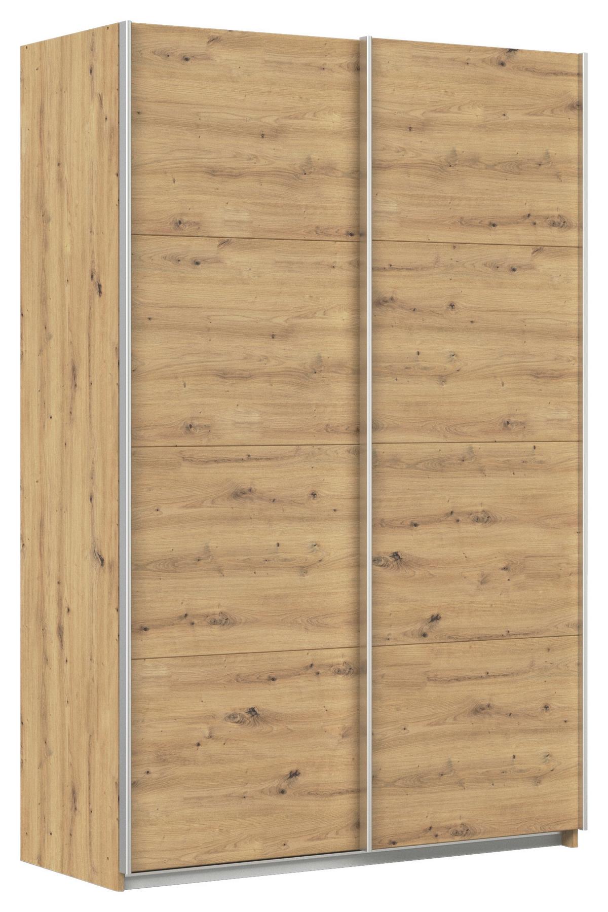 DULAP USI CULISANTE FELDKIRCH - stejar Artisan, Modern, material pe bază de lemn (136/210/62cm)