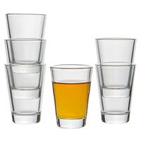 KOMPLET SZKŁA STOŁOWEGO 012663 - przejrzysty, Basics, szkło (15,3/7,4/10,4cm) - Leonardo
