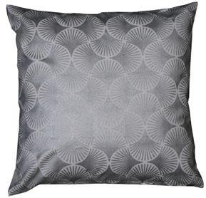 Díszpárna Shiny Gingko 45/45 - ezüstszínű, Romantik / Landhaus, textil (45/45cm) - Mömax