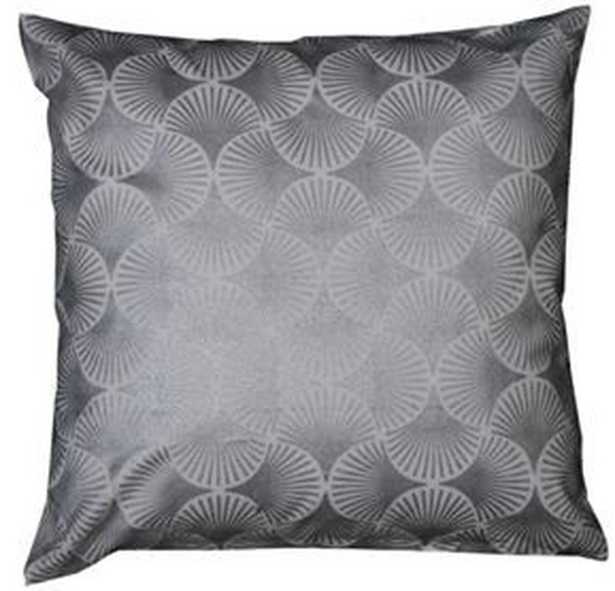 Díszpárna Shiny Gingko 45/45 - ezüstszínű, Romantik / Landhaus, textil (45/45cm) - Mömax