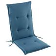 Sesselauflage Poppi in Blau - Blau, Textil (48/115/48cm) - Mömax modern living Sesselauflage Poppi in Blau - Blau, Textil (48/115/48cm) - Mömax modern living