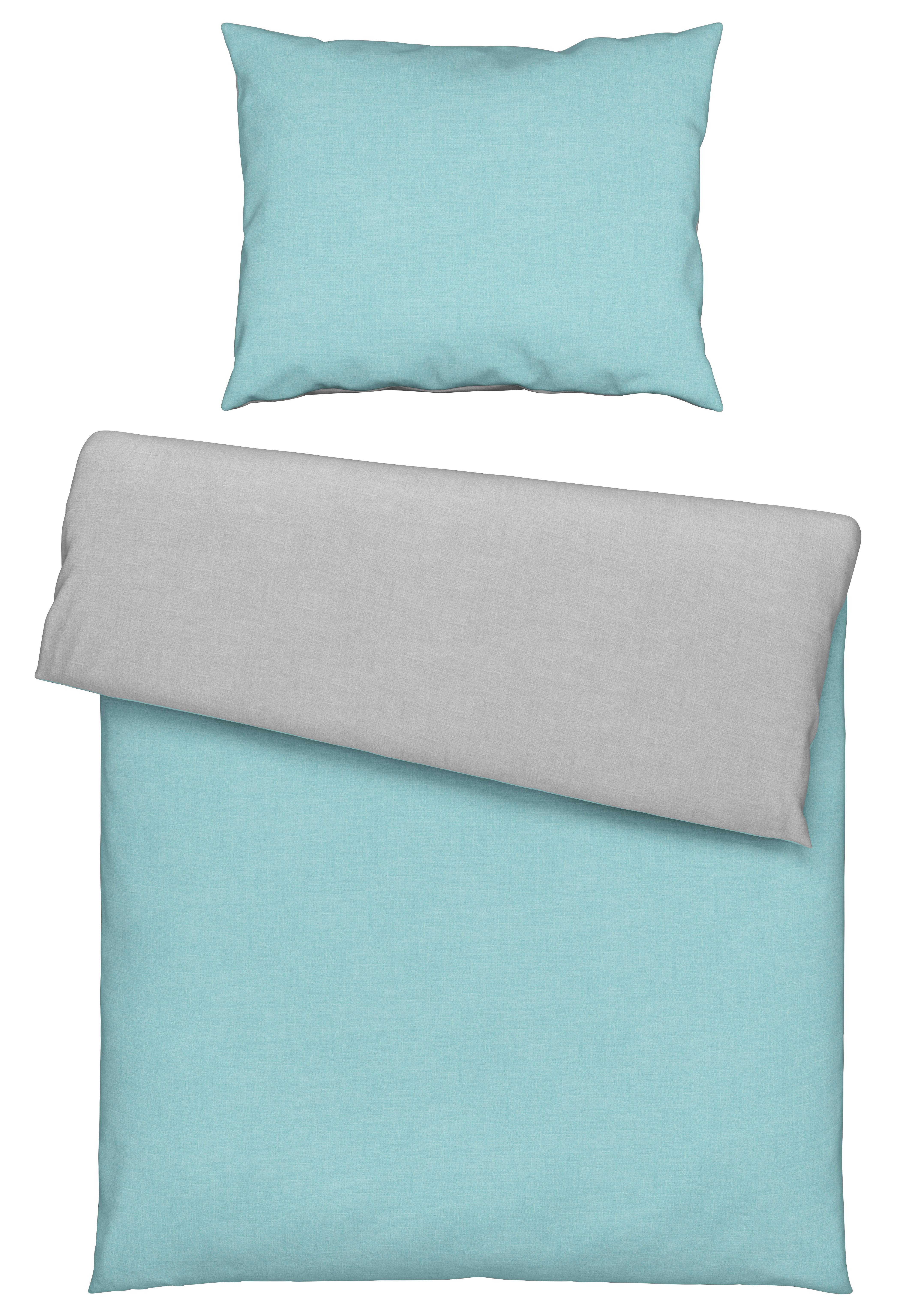 Ágyneműhuzat-garnitúra Noah - világoskék, textil (140/200cm) - Modern Living
