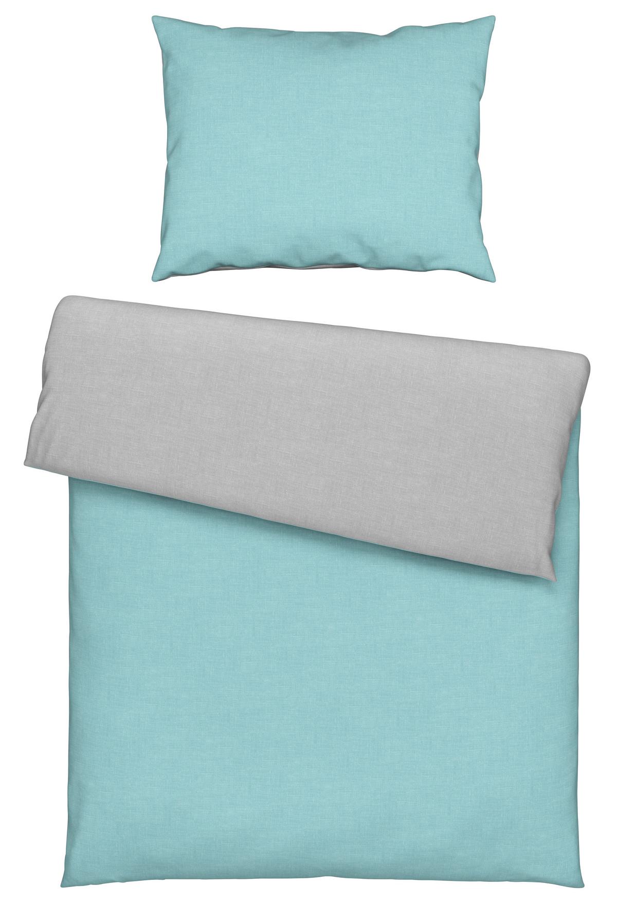 Ágyneműhuzat-garnitúra Noah - világoskék, textil (140/200cm) - Modern Living