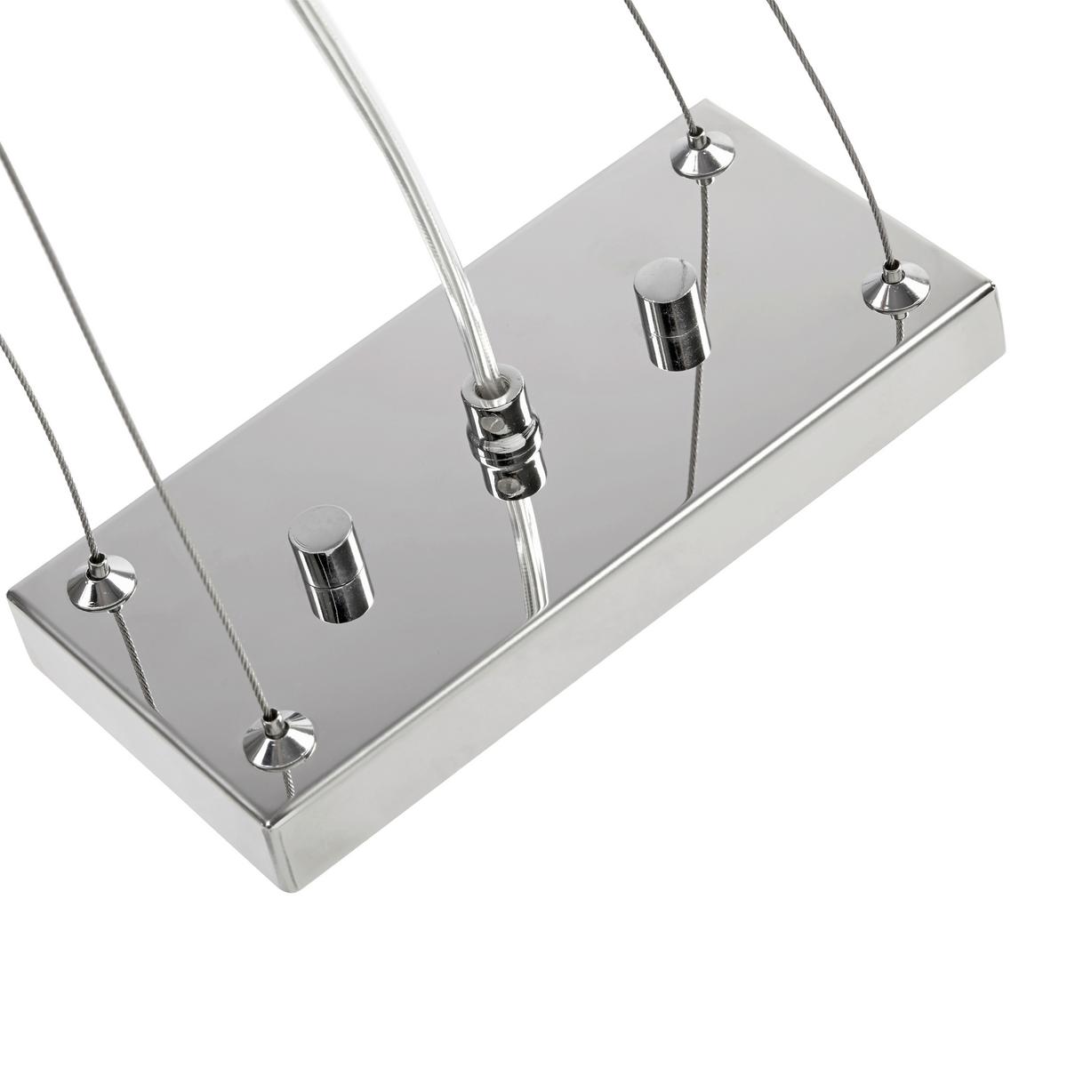 LAMPA WISZĄCA AGNETA - beżowy, Modern, metal/tkanina (72/22/160cm) - Bessagi Home