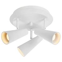 Deckenleuchte Crest Ceiling max. 15 Watt - Weiß, Basics, Metall (36/36/20cm) - Markslöjd