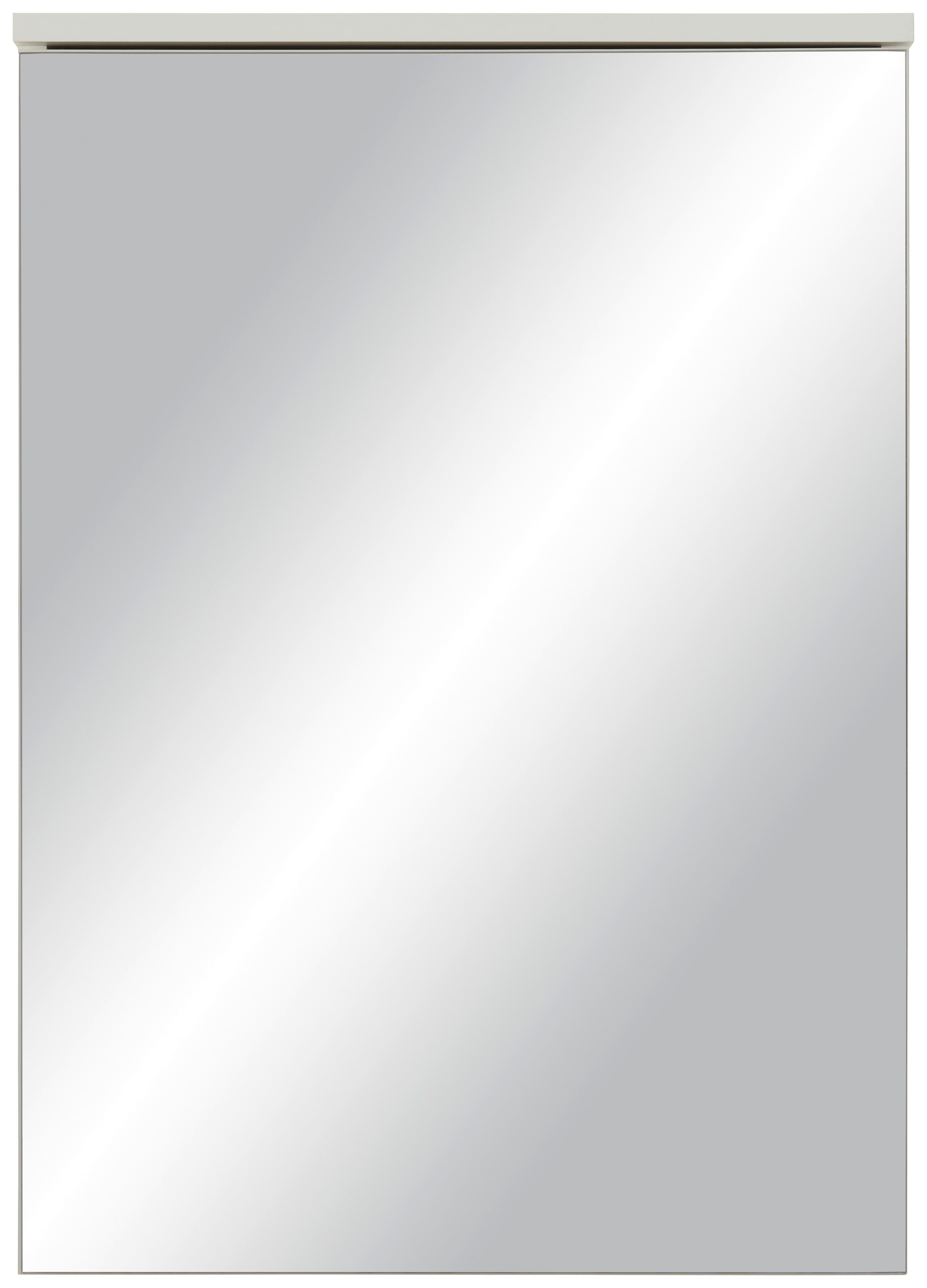 Spiegelschrank in Weiß - MODERN, Glas/Holzwerkstoff (50/70/20cm) - Mömax