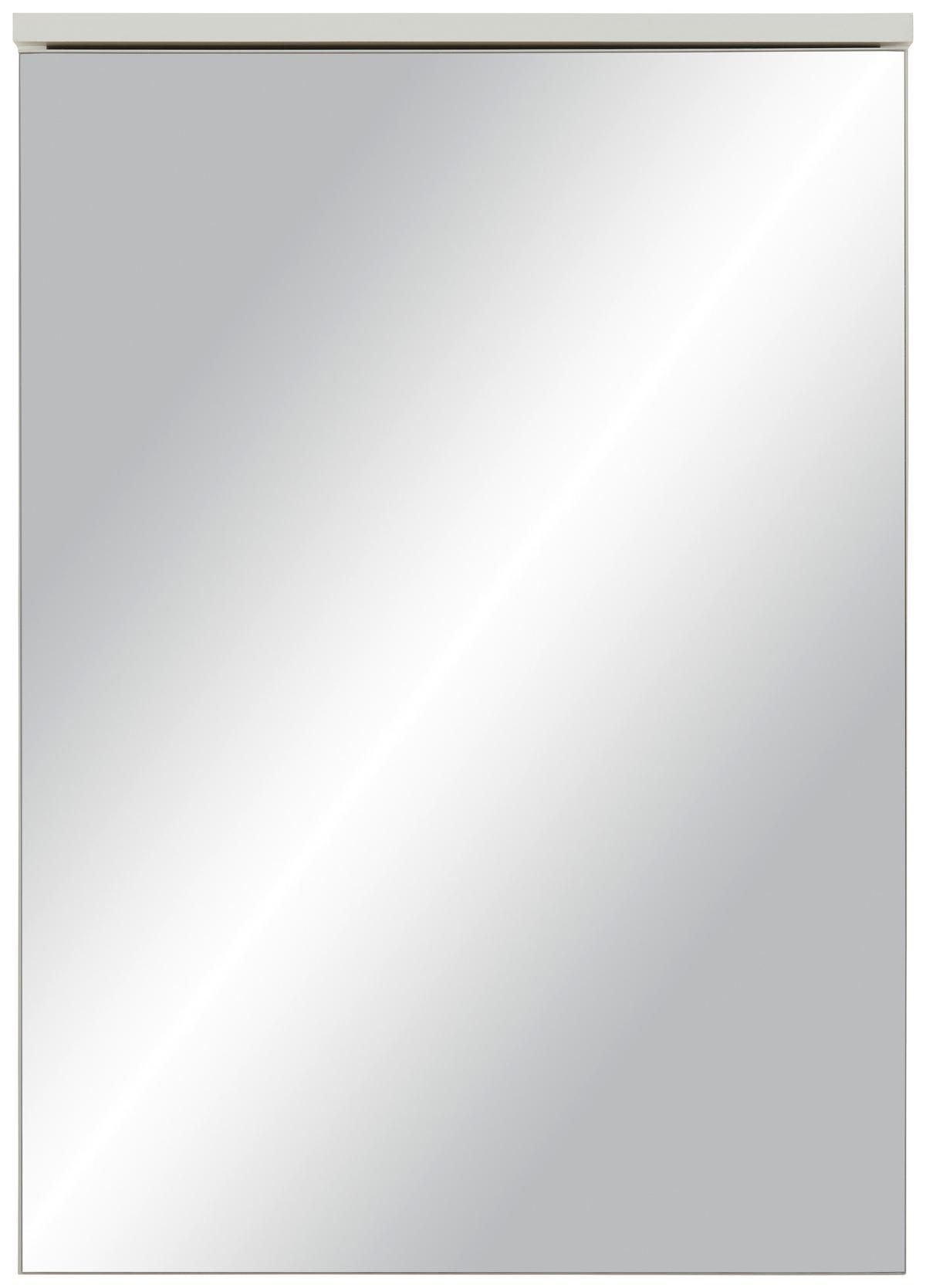 Spiegelschrank in Weiss - Weiss, Modern, Glas/Holzwerkstoff (50/70/20cm) - Mömax