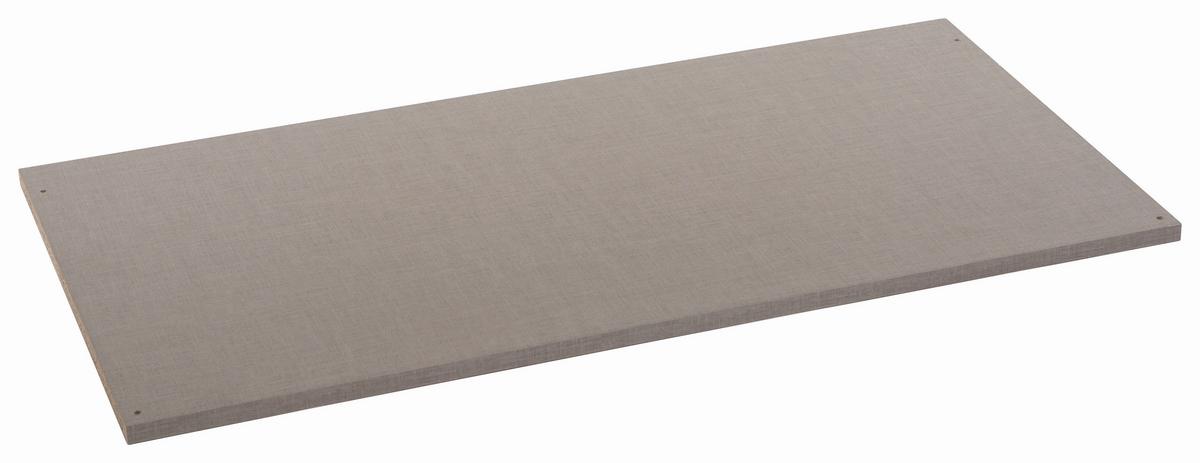 Raft demontabil Universal - gri, material pe bază de lemn (88/1,6/45cm)