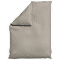 Bettdeckenbezug Woven Satin Taupe ca. 155x220cm - Taupe, Basics, Textil (155/220cm) - Schlafgut