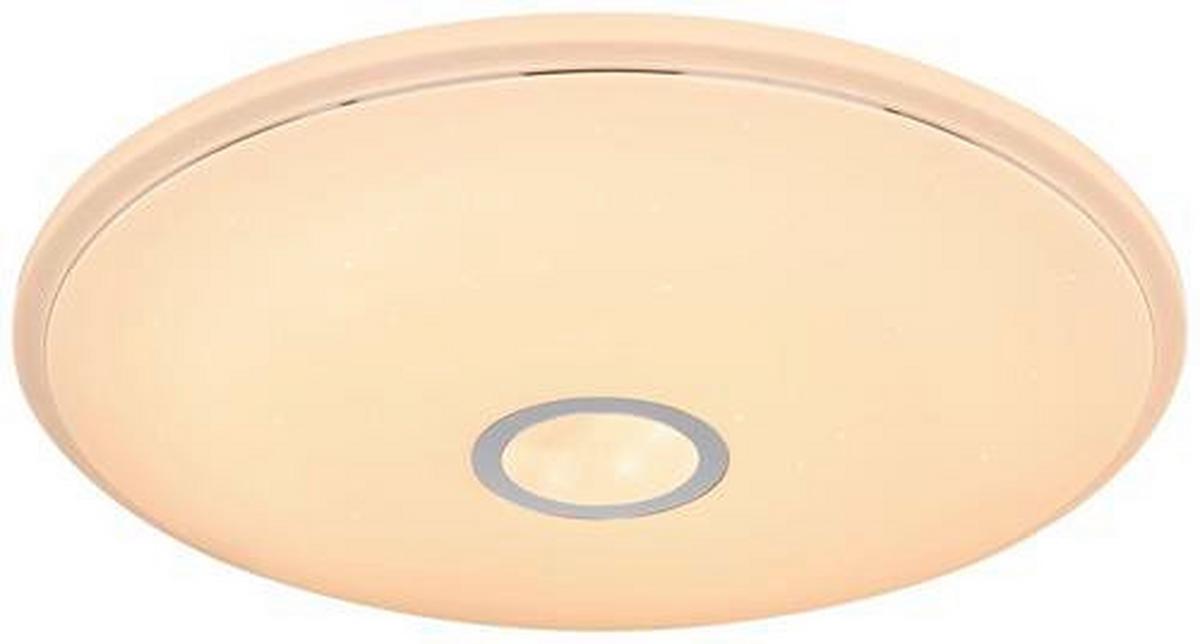 PLAFONNIER LED CONNOR D: 50 CM - Basics, Kunststoff/Metall (50/6,5cm) - Globo